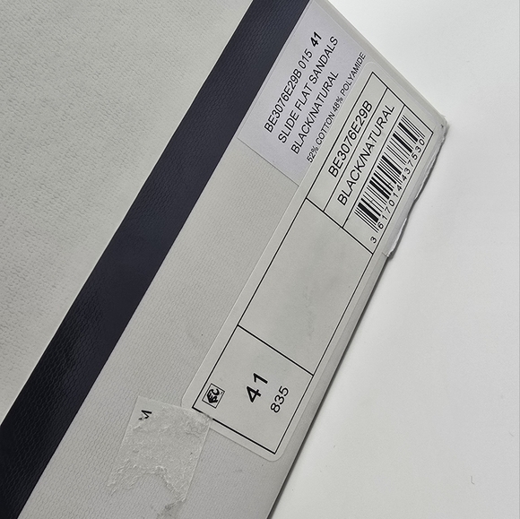 Givenchy Embroidered Logo Raffia Slide Sandals - Picture 2 of 12